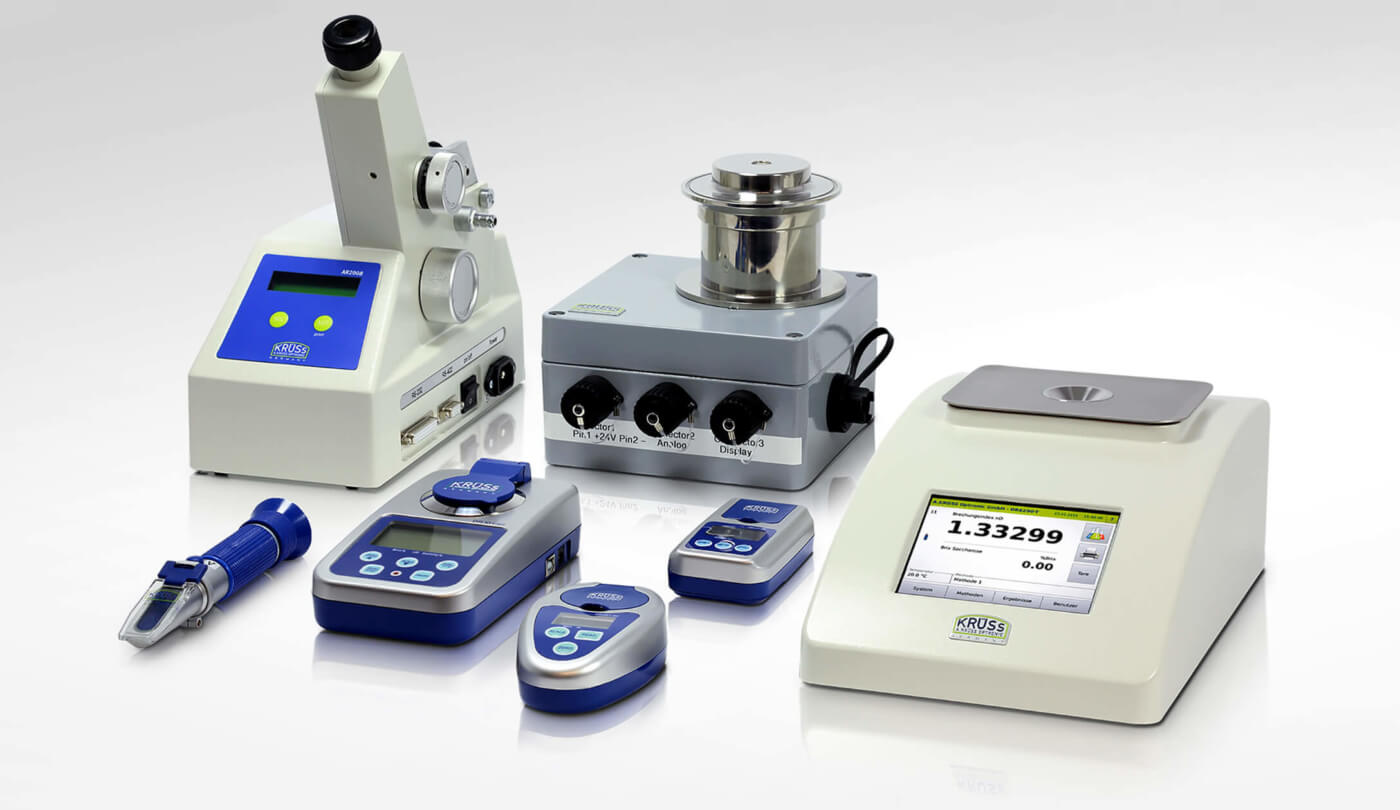 Verschiedene hochpräzise Krüss-Optronic-Produkte