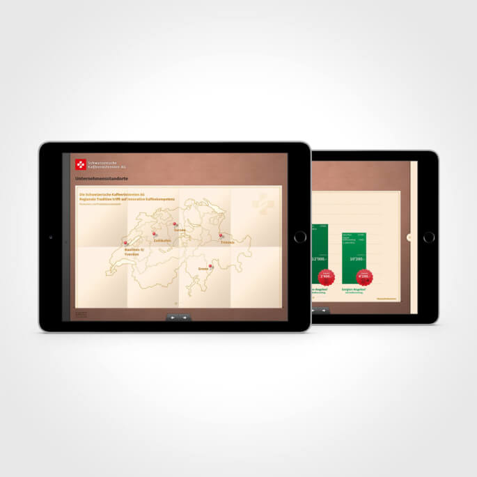 Unternehmens-Standorte in der SKR Vertriebs-App