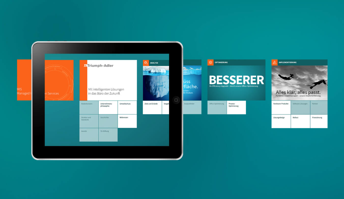 Das zusammen mit DRID entwickelte Präsentations-Tool SPT