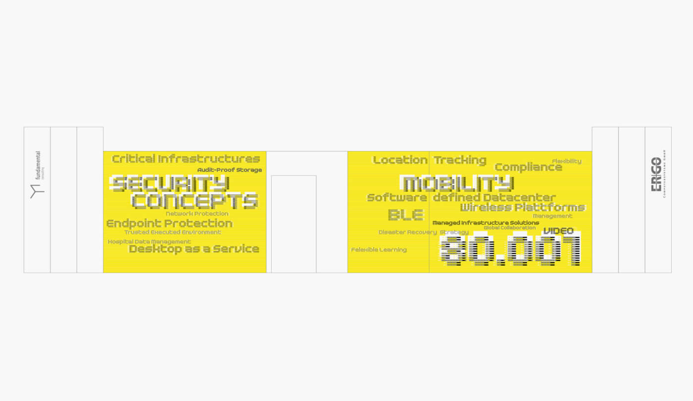 Großflächige Messestand-Gestaltung