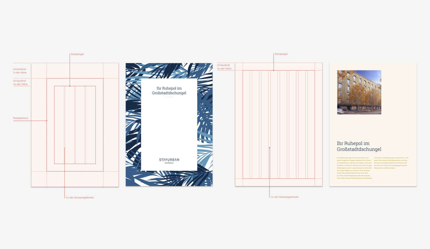 Einzelne Seiten des CD-Manuals von Stayurban