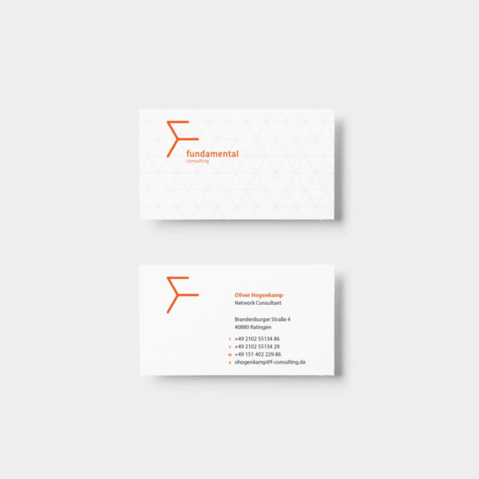 Visitenkarte im neuen Corporate Design