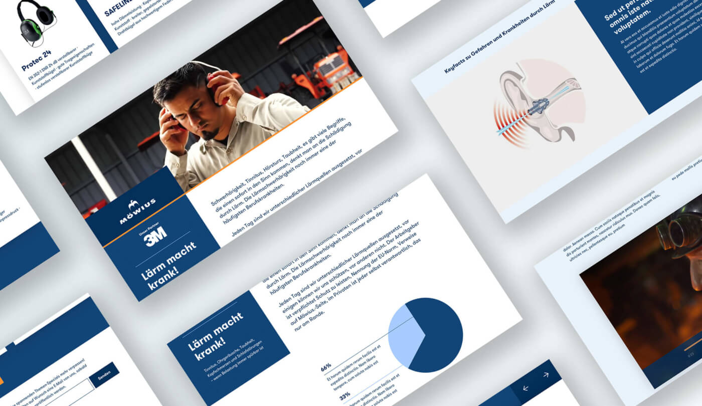 Beispiele für Themen-Specials im Partner-Content-Konzept von Möwius