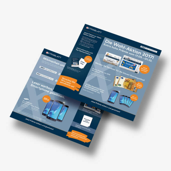 Die Händler-Aktion für die Sonntags-Zeitungsverkäufer