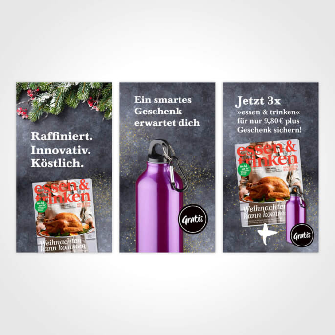 Testabo-Banner für die Weihnachtsaktion